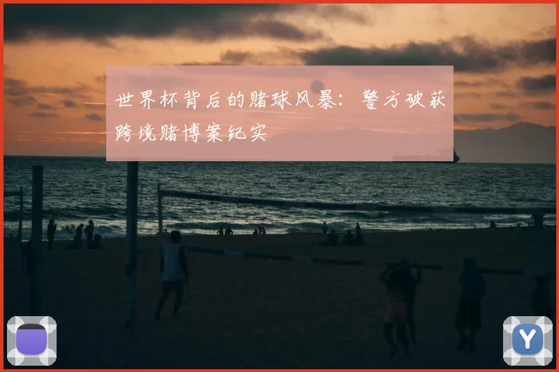 世界杯背后的赌球风暴：警方破获跨境赌博案纪实