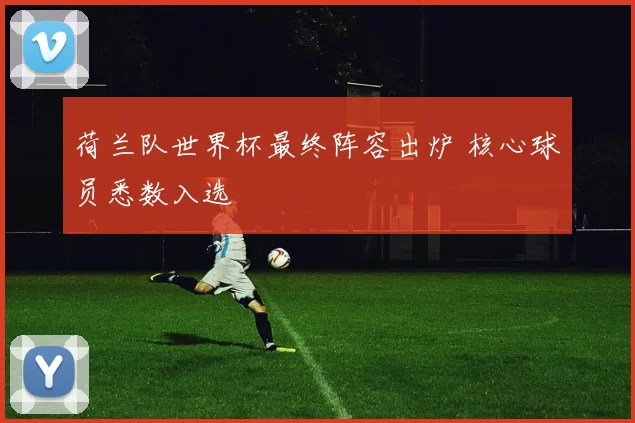 荷兰队世界杯最终阵容出炉 核心球员悉数入选