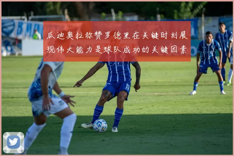 瓜迪奥拉称赞罗德里在关键时刻展现伟大能力是球队成功的关键因素